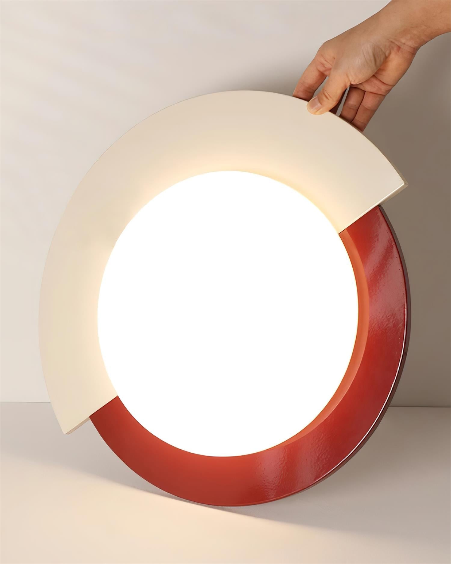 Toina Plafonnier Ronde Deux Tons Moderne Minimaliste - Neutralighting