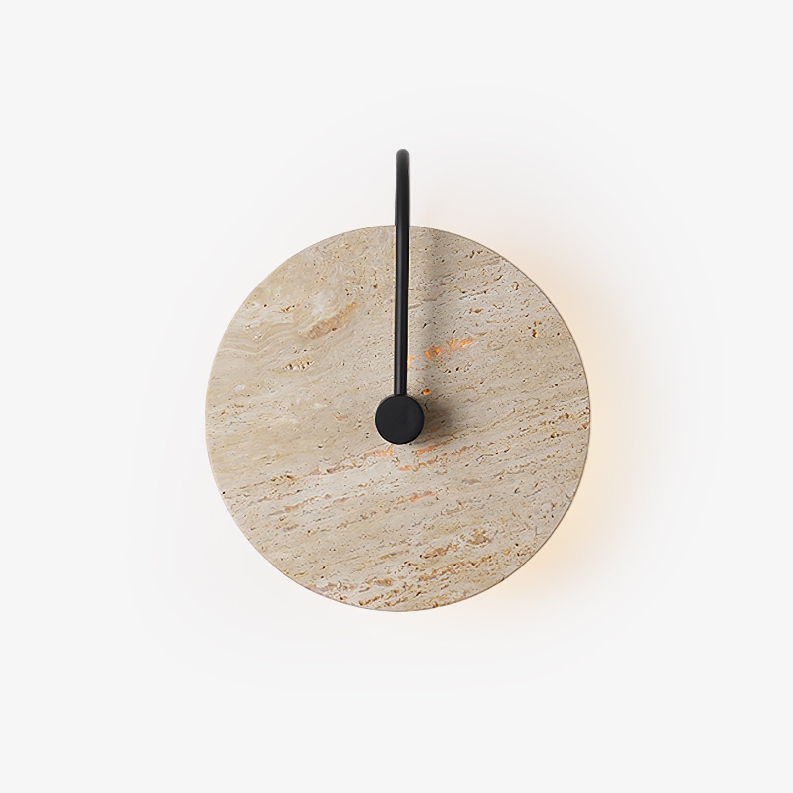 Kara Applique Murale Minimaliste en Travertin - Neutralighting