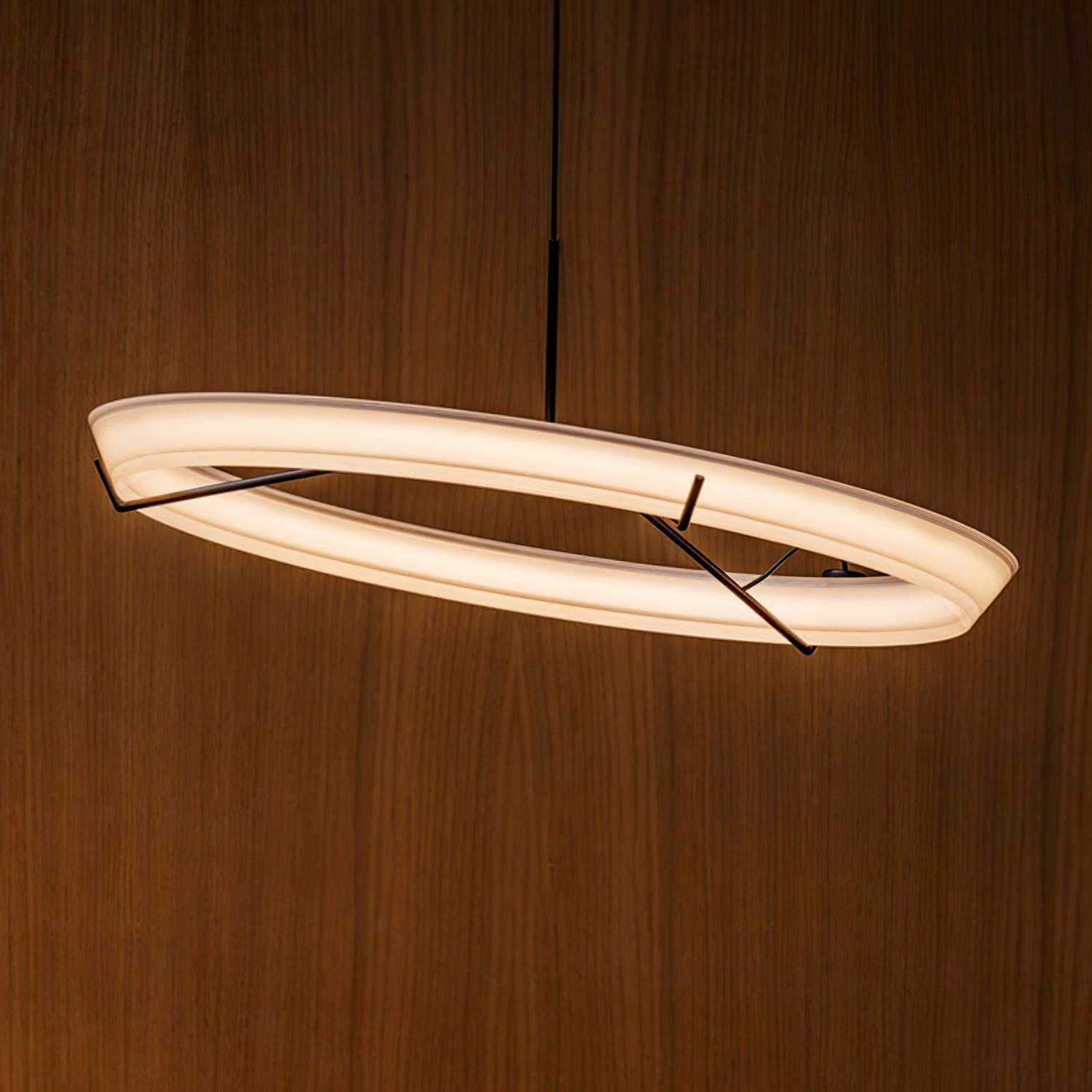 Vielle Lampe Suspendue Circulaire Élégante Moderne Ronde - Neutralighting
