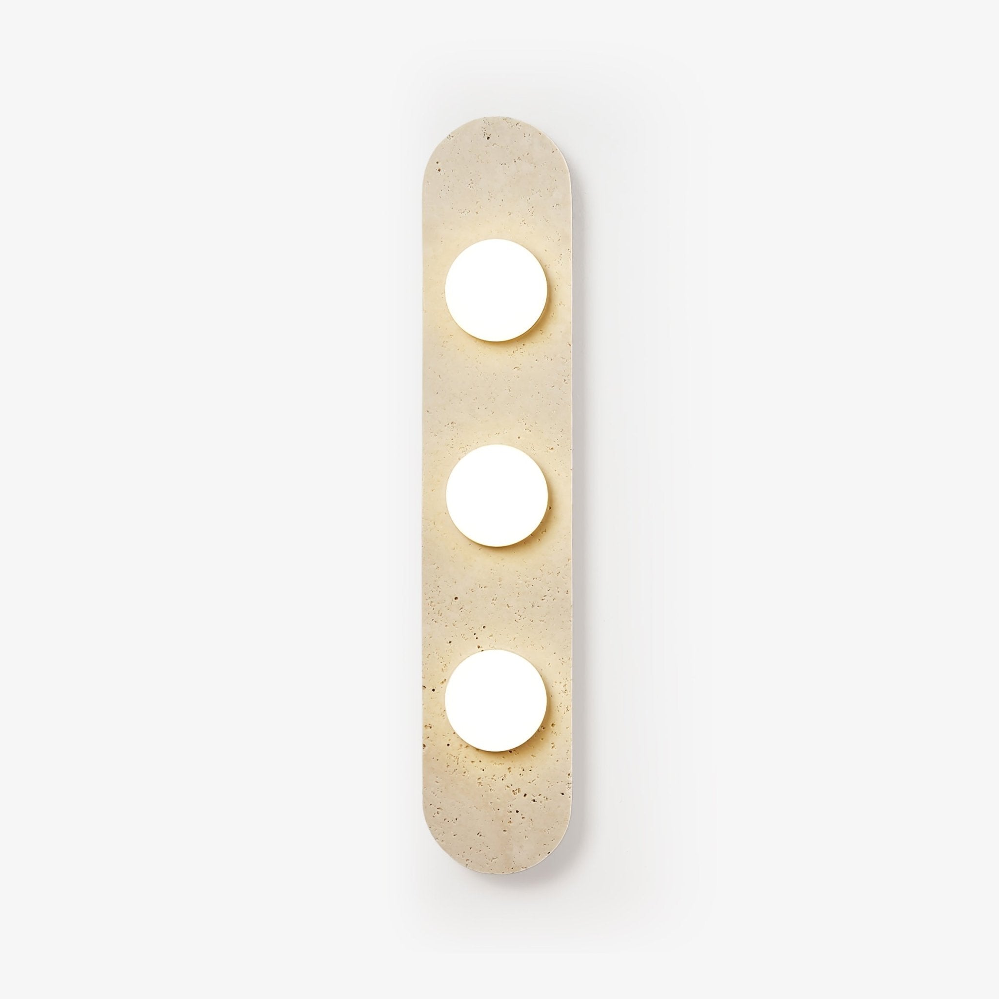 Zasoliel Applique Murale Minimaliste en Travertin - Neutralighting