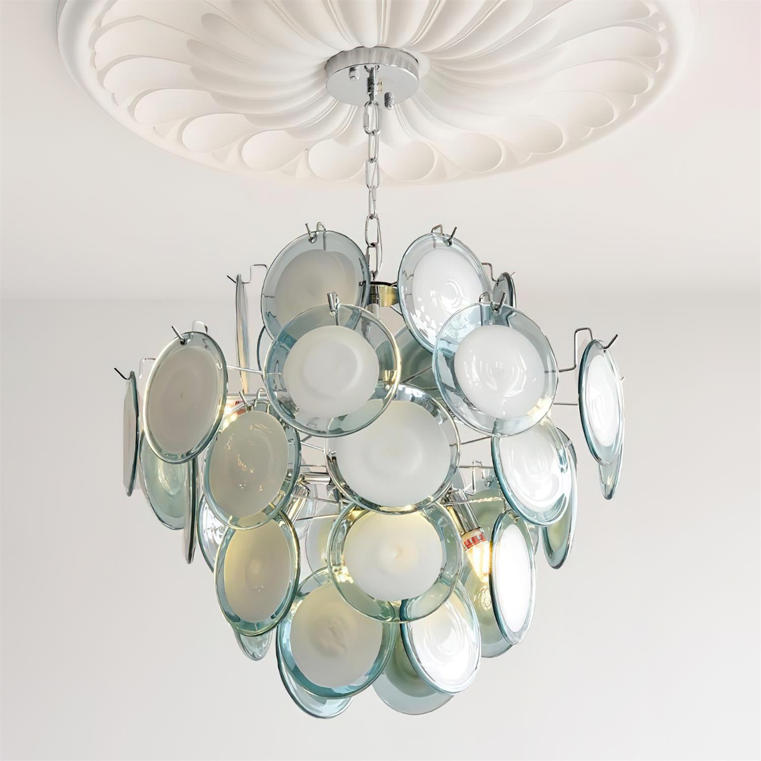 Rovigo Luxury Glass Sphere Chandelier - Neutralighting