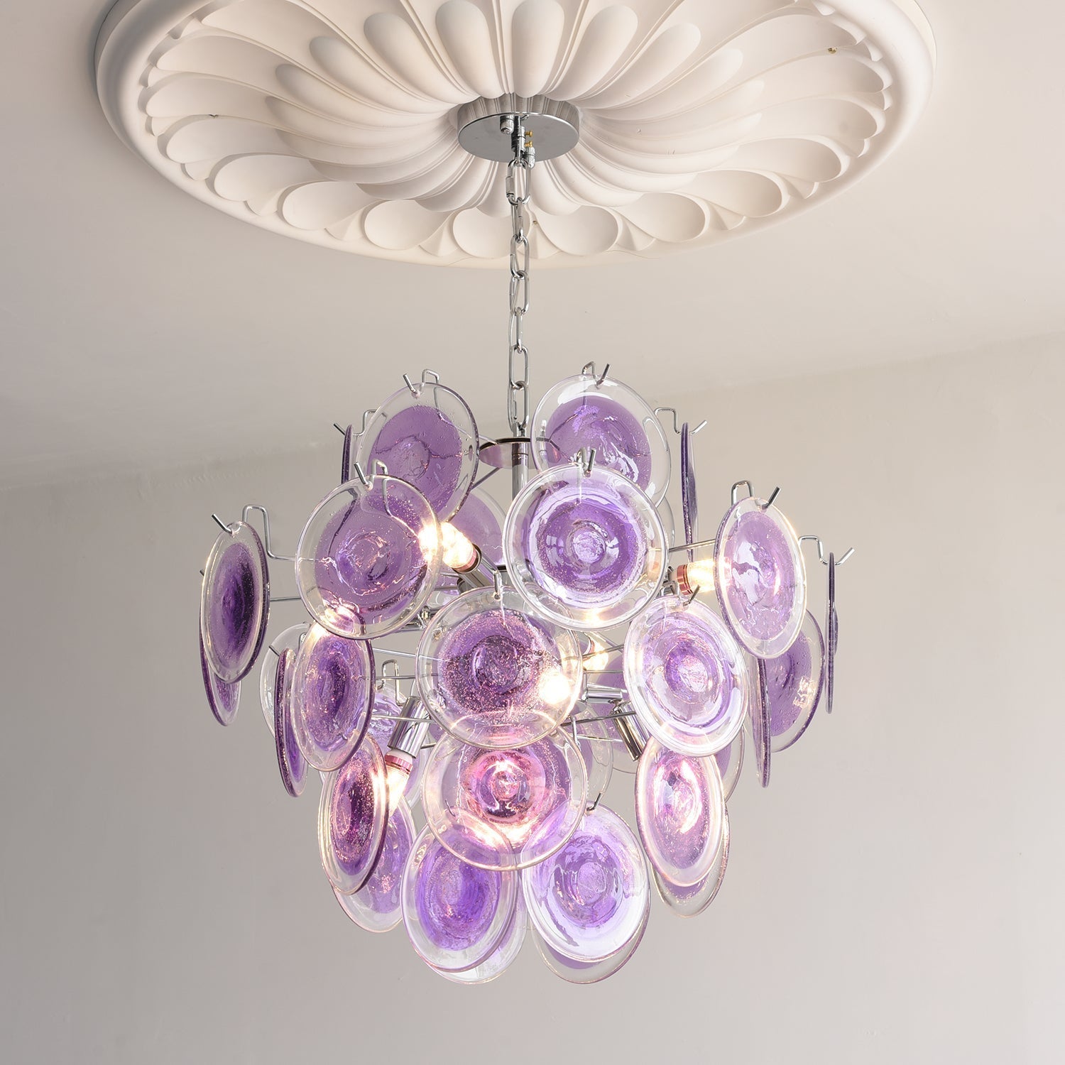 Rovigo Luxury Glass Sphere Chandelier - Neutralighting