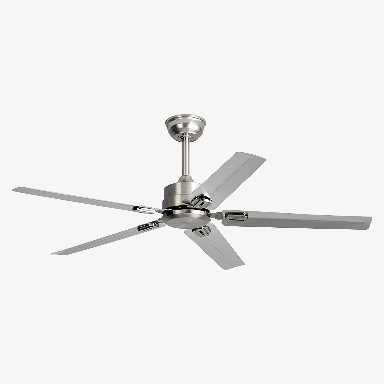 Ventilateur de plafond Vosolara Premium en finition vert-de-gris