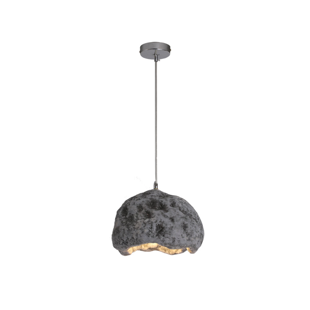 Avi Suspension Irrégulier Naturelle, Résine/Acrylique, Bois/Gris/Laiton, Chambre - Neutralighting