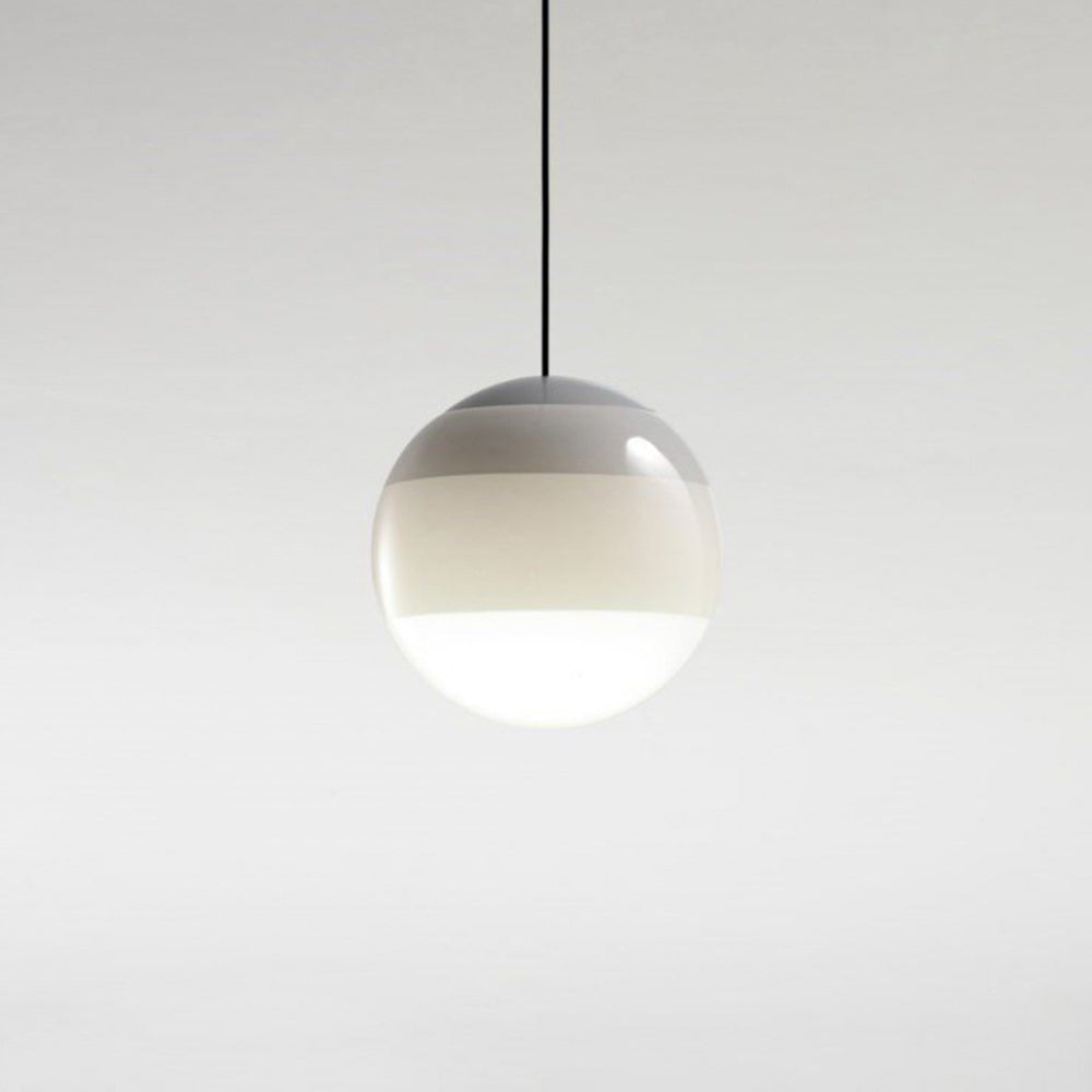 Edith Suspension Bulle Moderne Verre. Noir/Gris/Bleu/Rose. Salon - Neutralighting