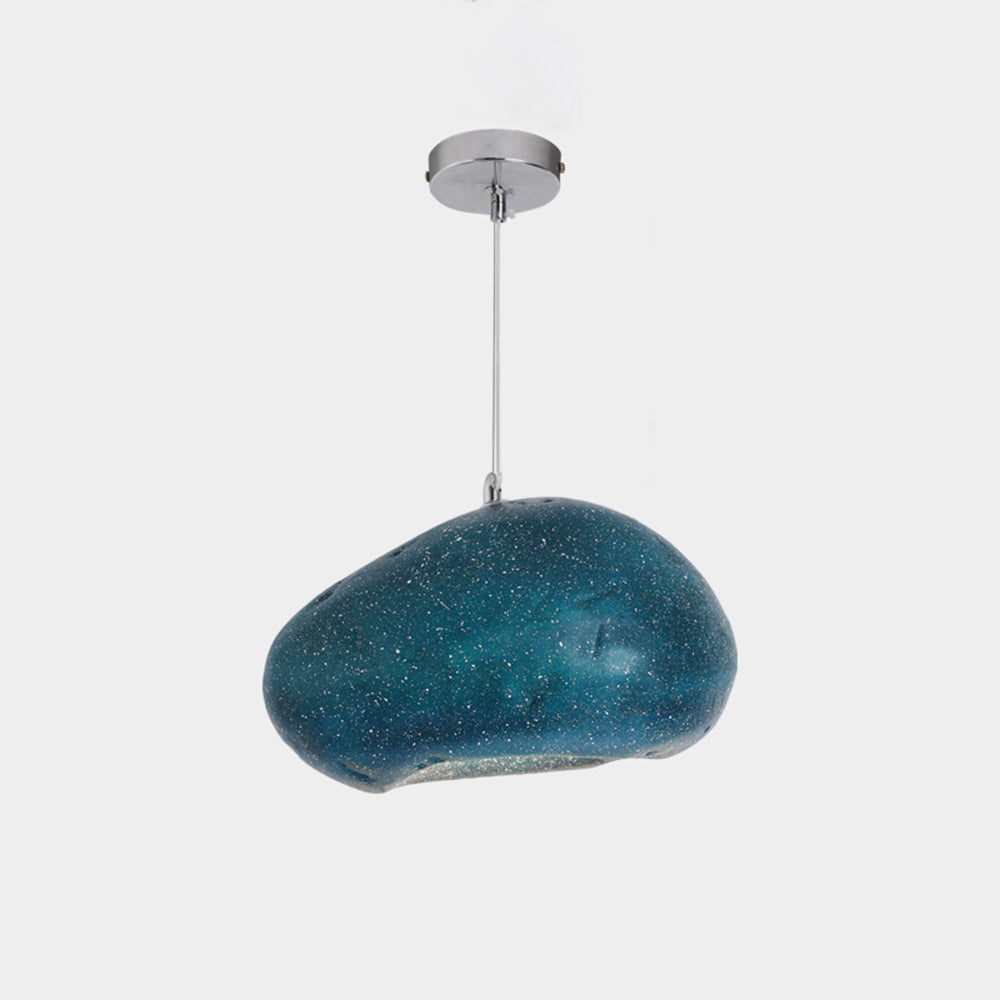Avi Suspension Pain Moderne, Résine/Acrylique, Bleu/Gris/Noir, Chambre - Neutralighting