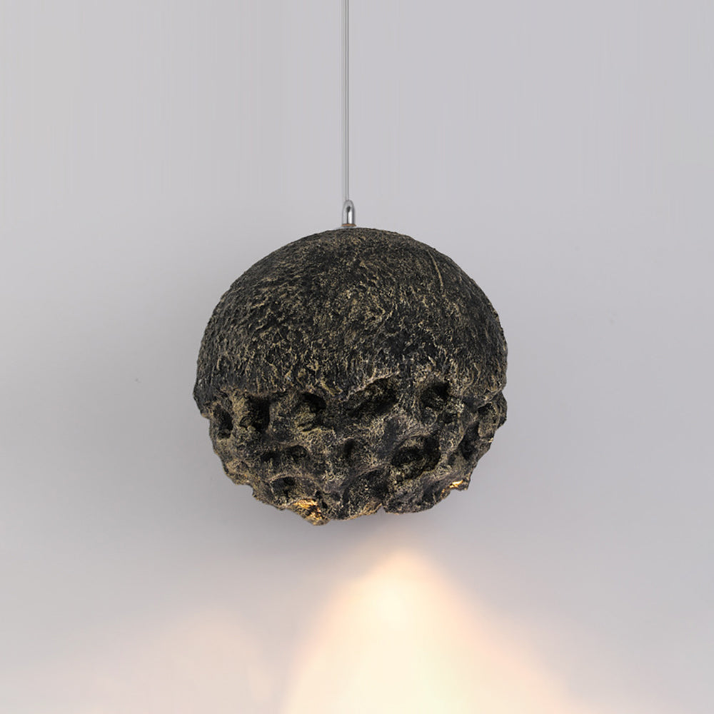 Avi Suspension Irrégulier Naturelle, Résine/Acrylique, Bleu/Gris/Bronze, Salon - Neutralighting