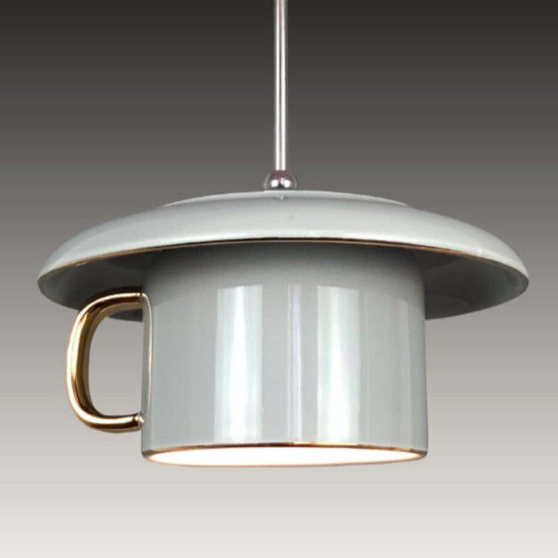 Valentina Urbain Tasse Céramique LED Suspension Salon