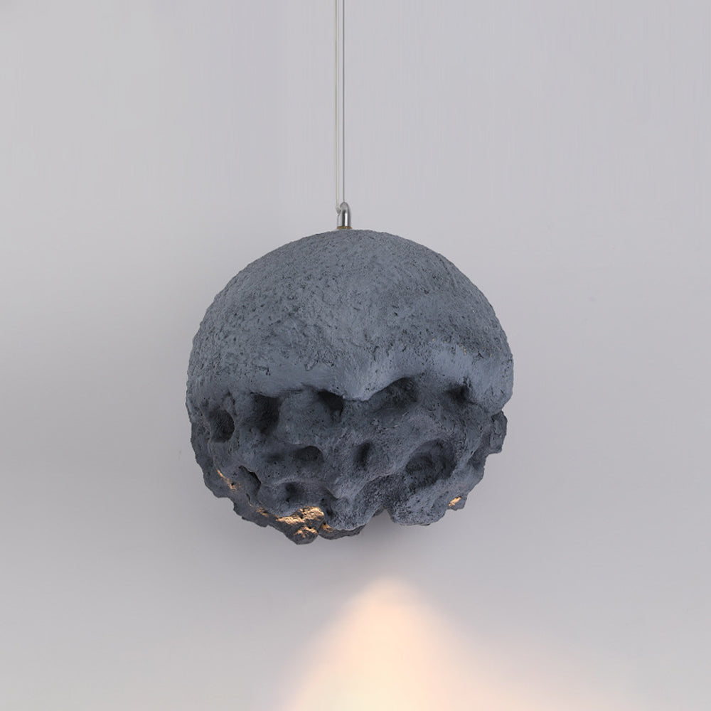 Avi Suspension Irrégulier Naturelle, Résine/Acrylique, Bleu/Gris/Bronze, Salon - Neutralighting
