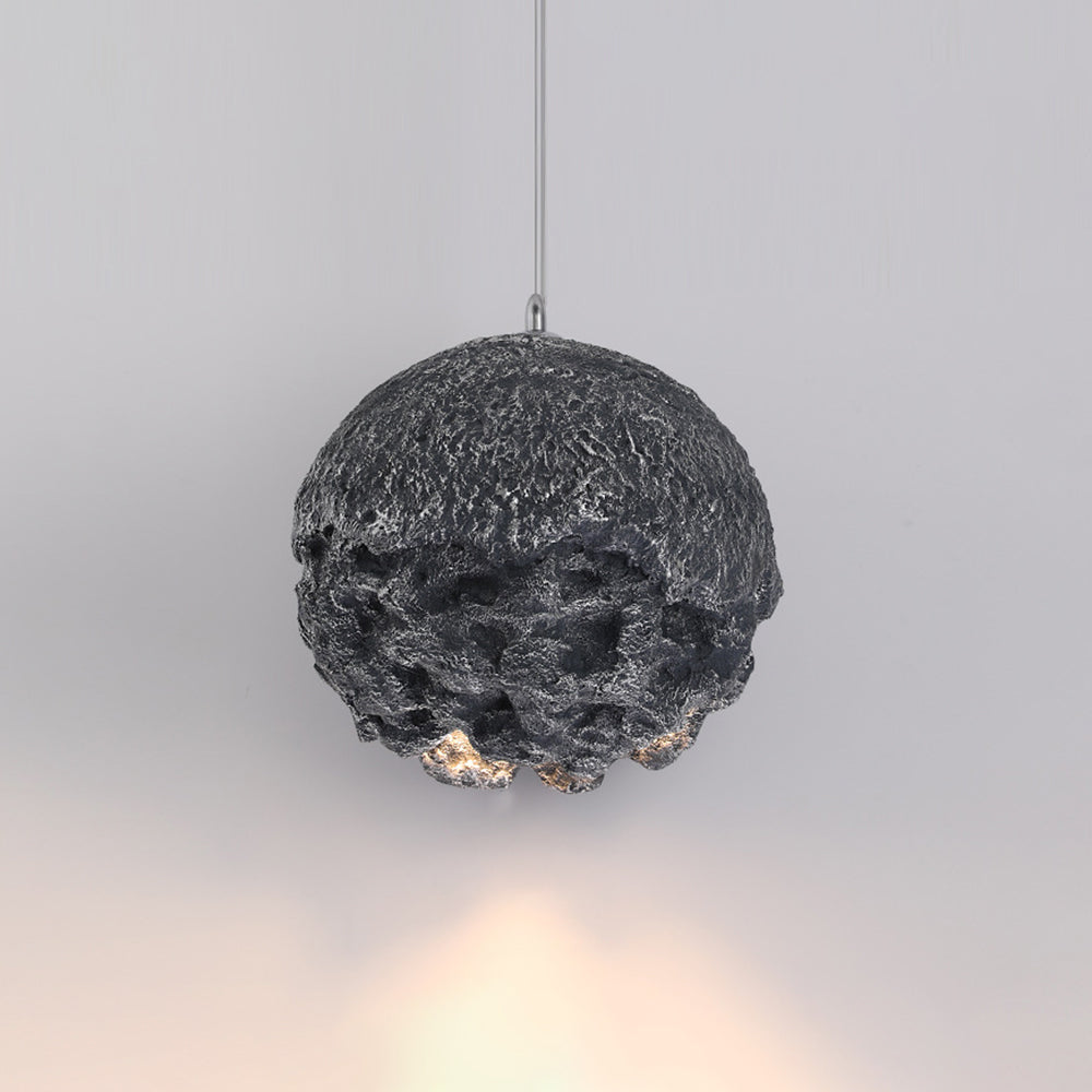 Avi Suspension Irrégulier Naturelle, Résine/Acrylique, Bleu/Gris/Bronze, Salon - Neutralighting