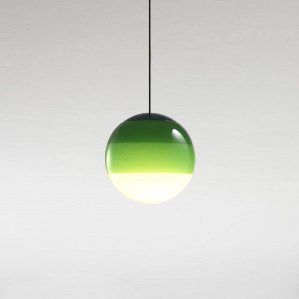 Edith Suspension Bulle Moderne Verre. Noir/Gris/Bleu/Rose. Salon - Neutralighting