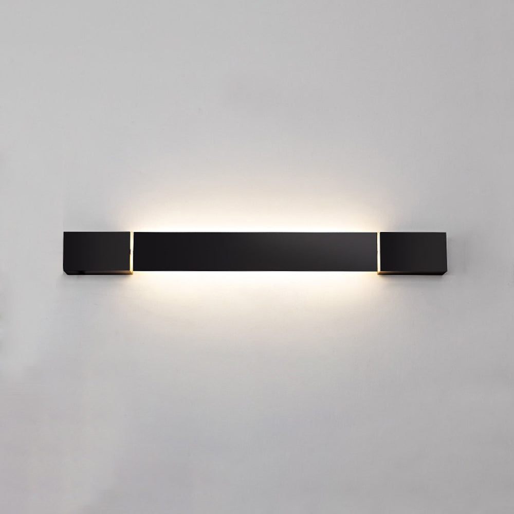 Ray Applique Murale Orientable à 350 Degrés Linéaire Moderne, Métal/Acrylique, Noir, Salon/Cuisine - Neutralighting
