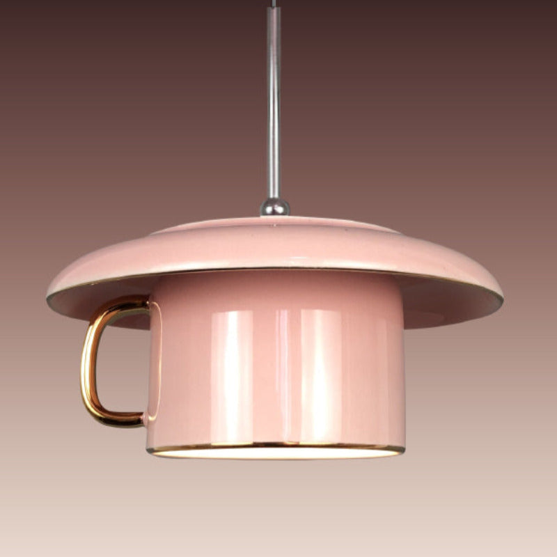 Valentina Urbain Tasse Céramique LED Suspension Salon