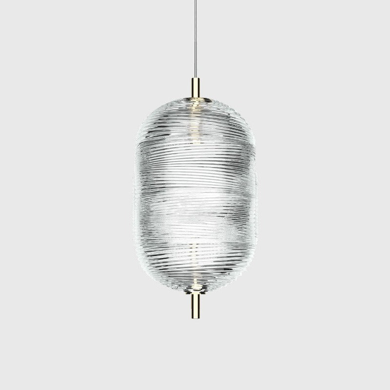 Valentina Suspension Globe Moderne, Verre/Métal, Noir/Or, Chambre - Neutralighting