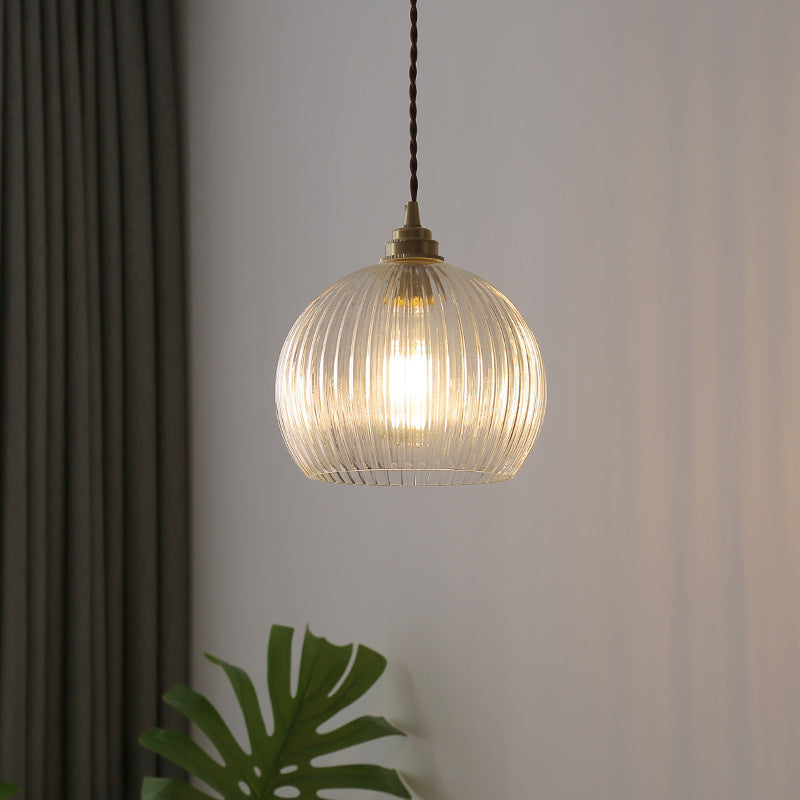 Valentina Minimaliste Sphère Métal/Verre LED Suspension Blanc/Transparent - Neutralighting