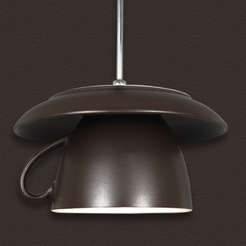 Valentina Pop Art Tasse Céramique LED Suspension Chambre à Coucher