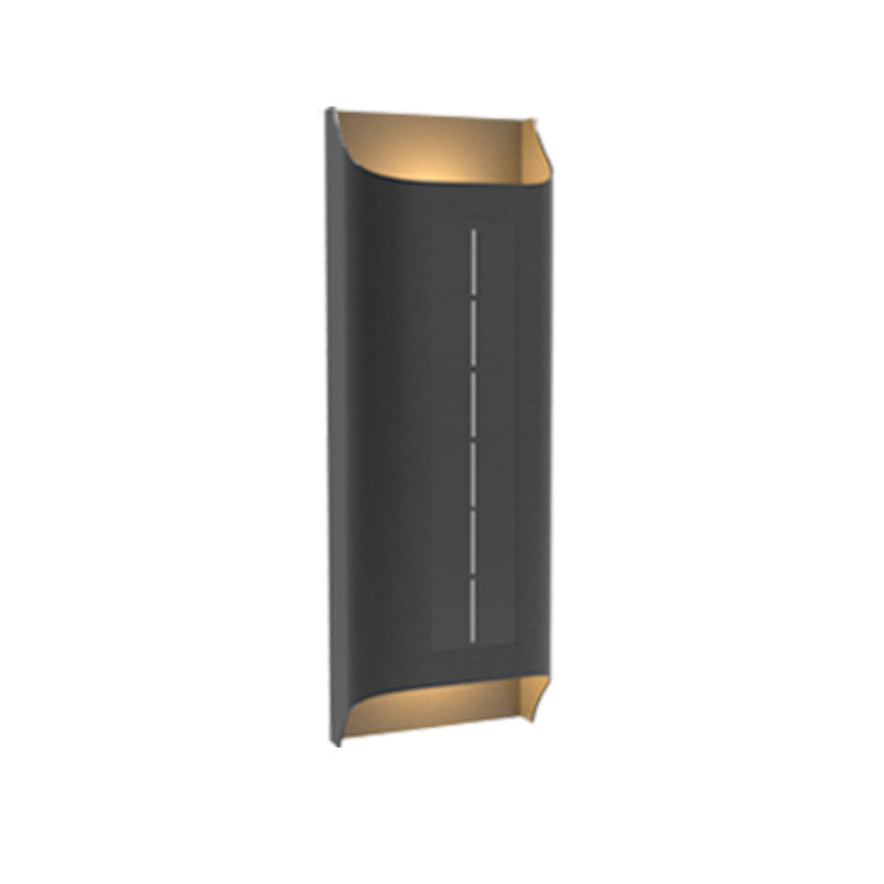 Ray Vintage Design LED Applique Murale Noir Métal Extérieur - Neutralighting