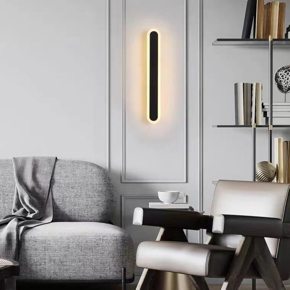 Orral Applique Murale Extérieur Ovral Linéaire Minimaliste - Neutralighting