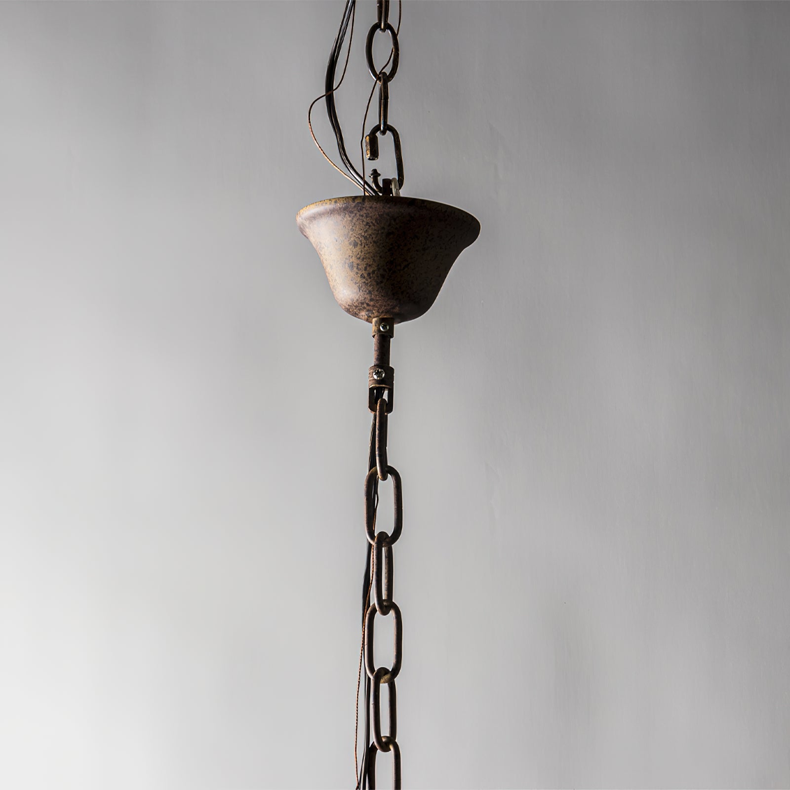 Ozorel Vintage Industrial Metal Wood Pendant Lamp - Lamp Copper
