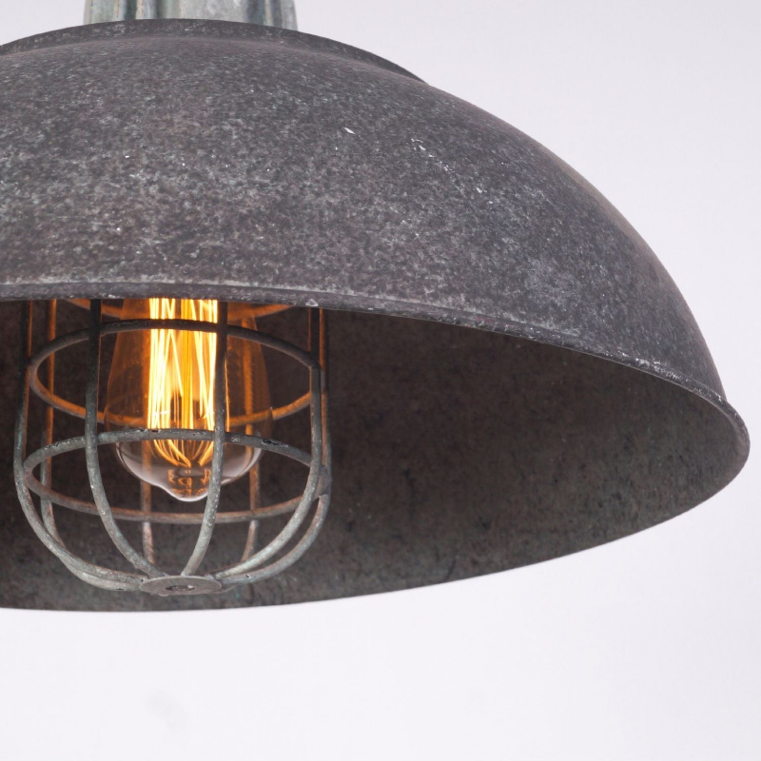 Mydorila Vintage Industrial Metal Pendant Light - Lamp Copper