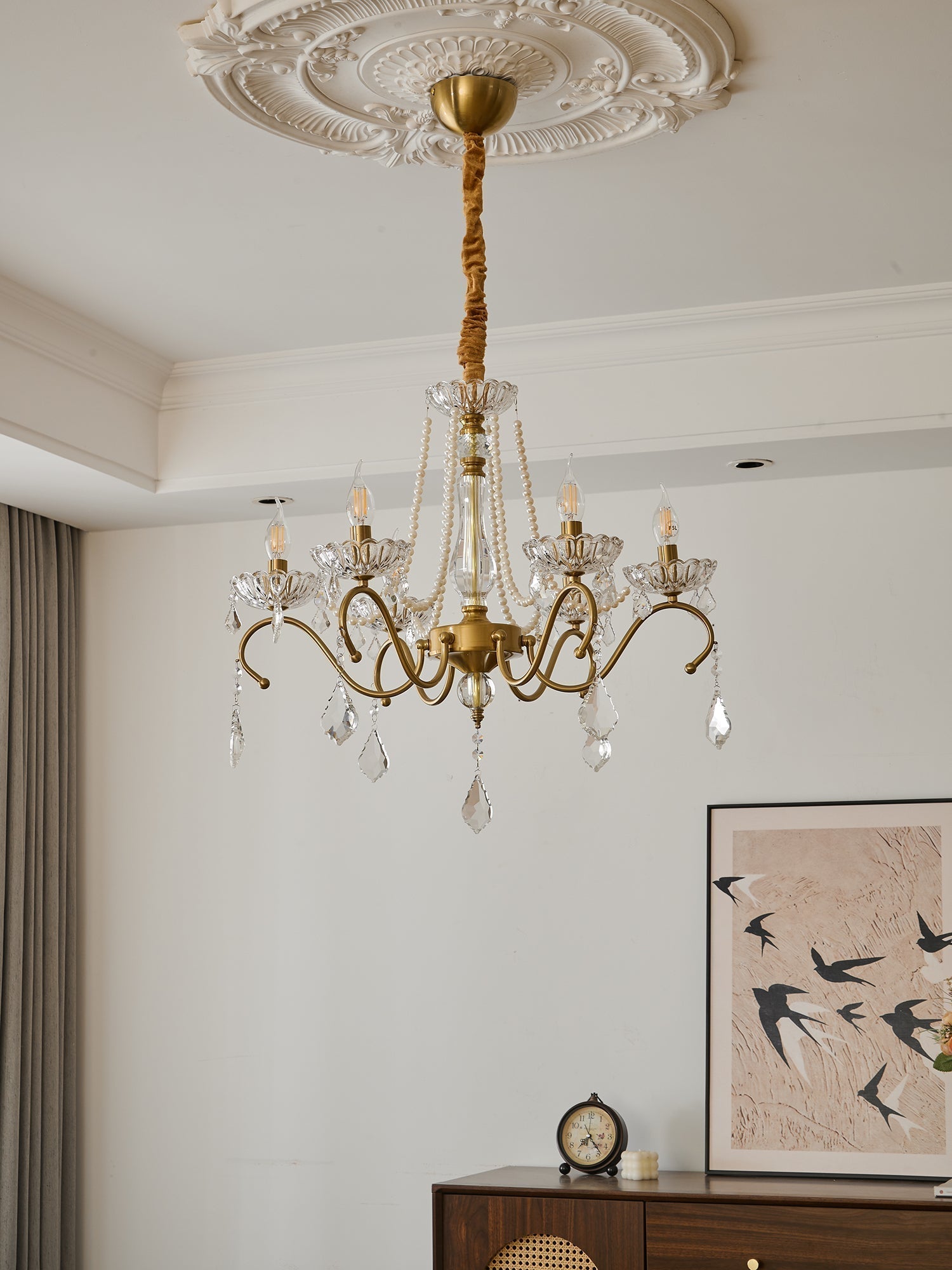 Vavenus Lustre Postmoderne de Luxe en Cristal Artistique - Neutralighting