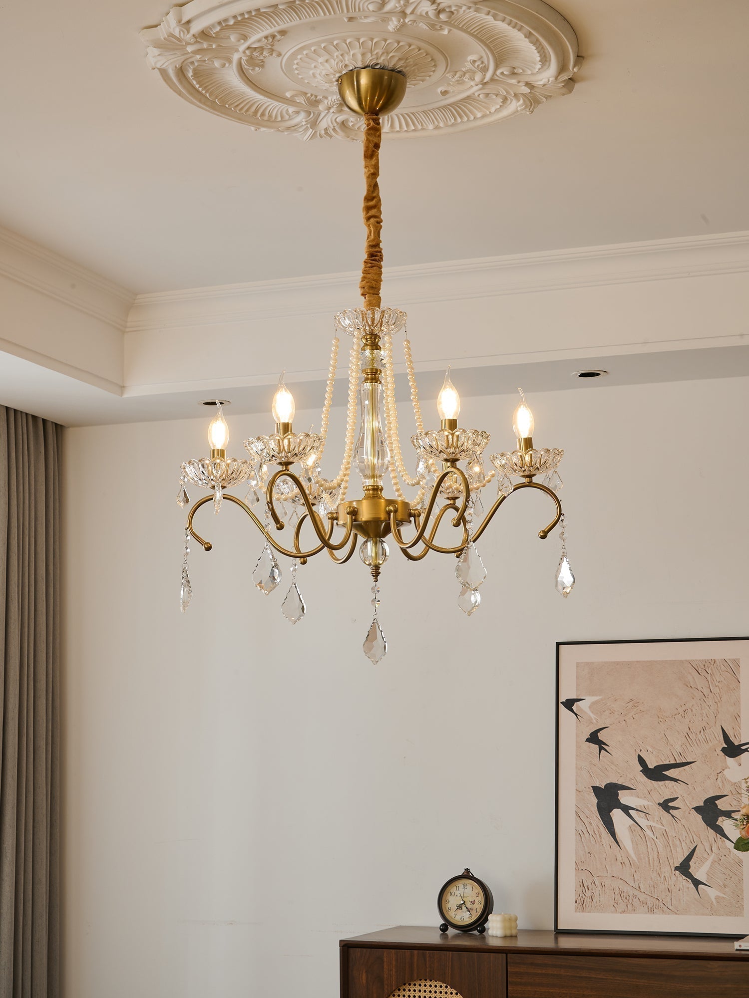 Vavenus Lustre Postmoderne de Luxe en Cristal Artistique - Neutralighting