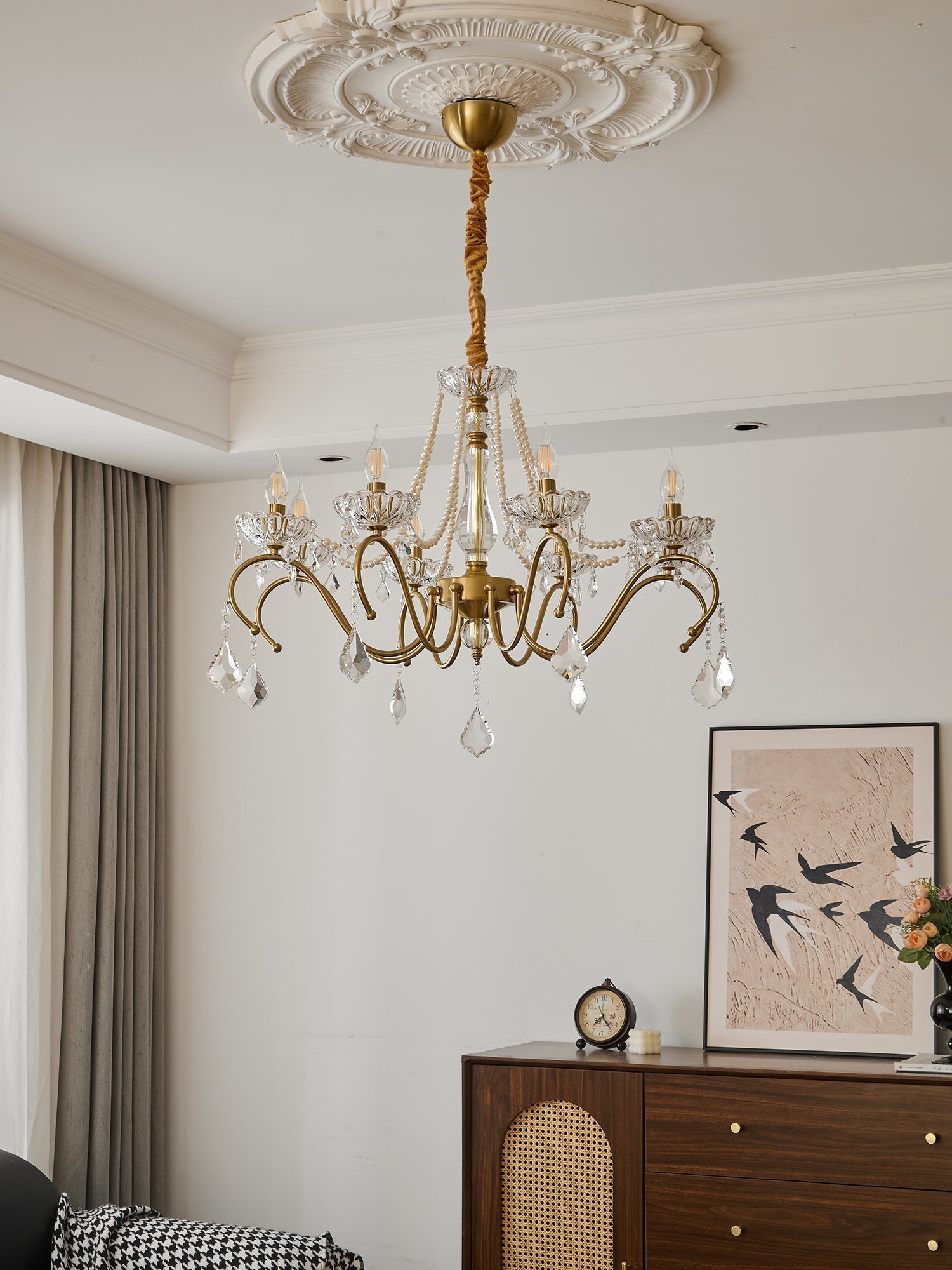 Vavenus Lustre Postmoderne de Luxe en Cristal Artistique - Neutralighting
