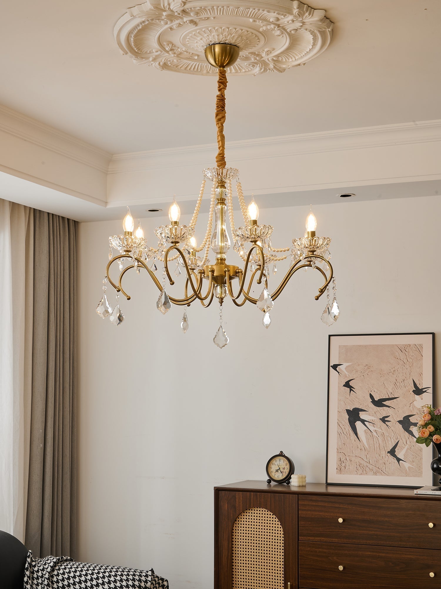 Vavenus Lustre Postmoderne de Luxe en Cristal Artistique - Neutralighting