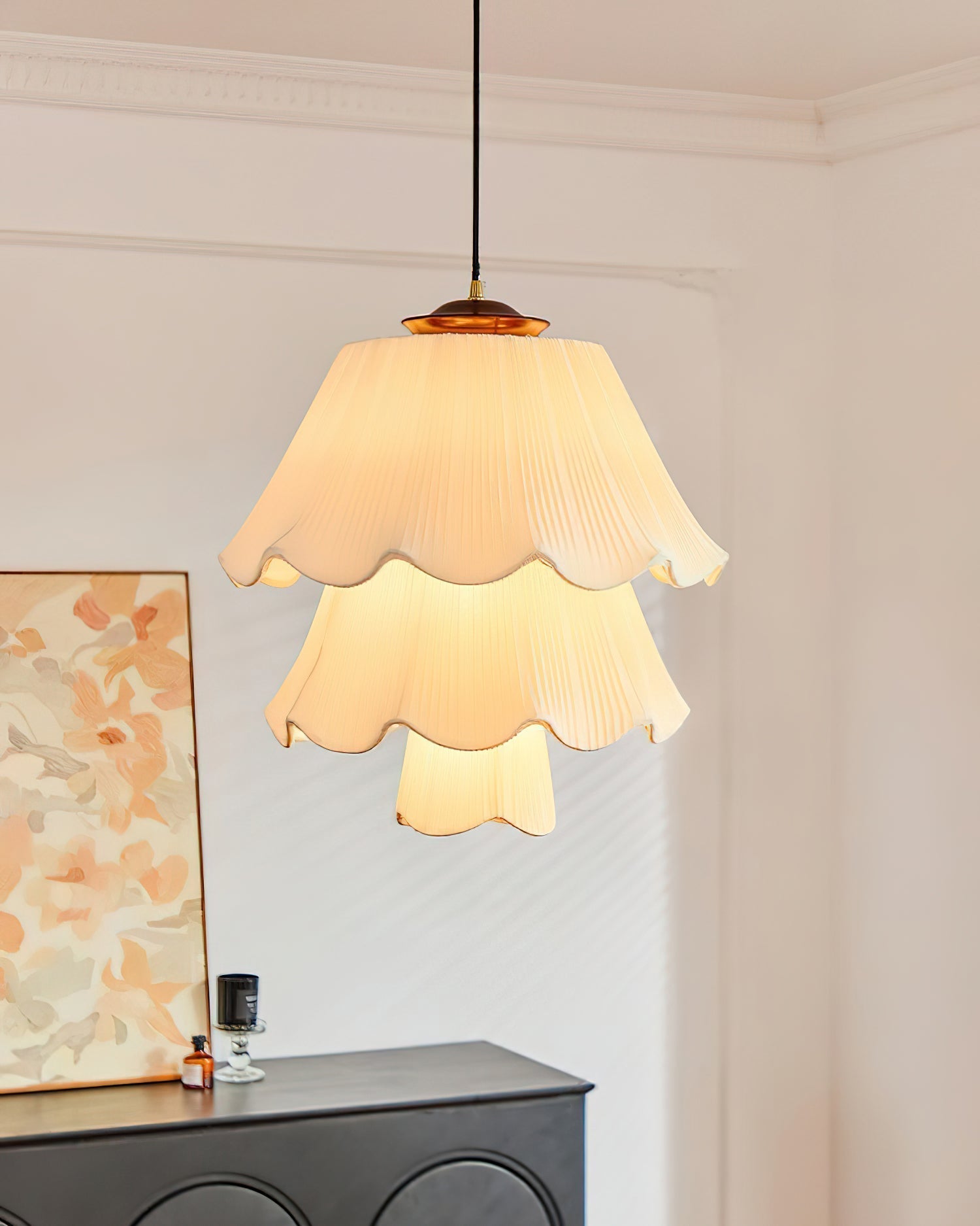 Bella Pendant Light Faric - Letslighting