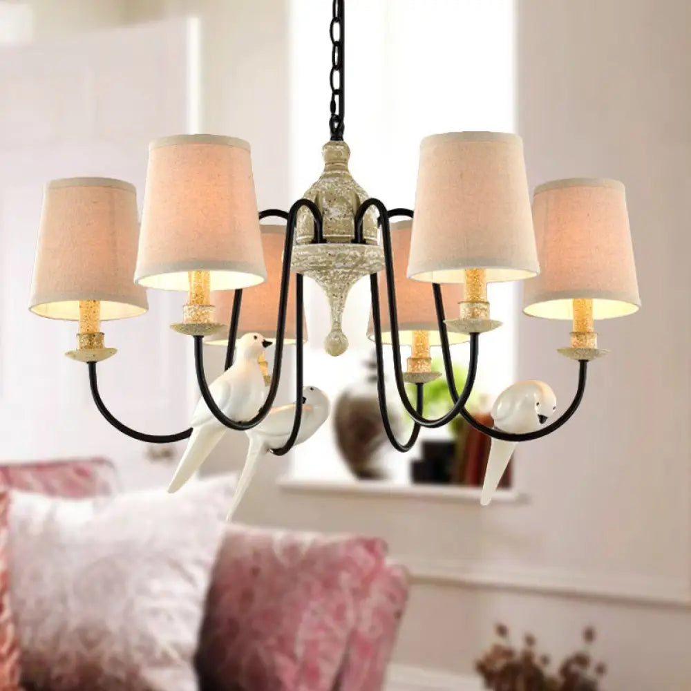 Avcarora Lustre en Tissu et Métal Postmoderne de Luxe - Neutralighting