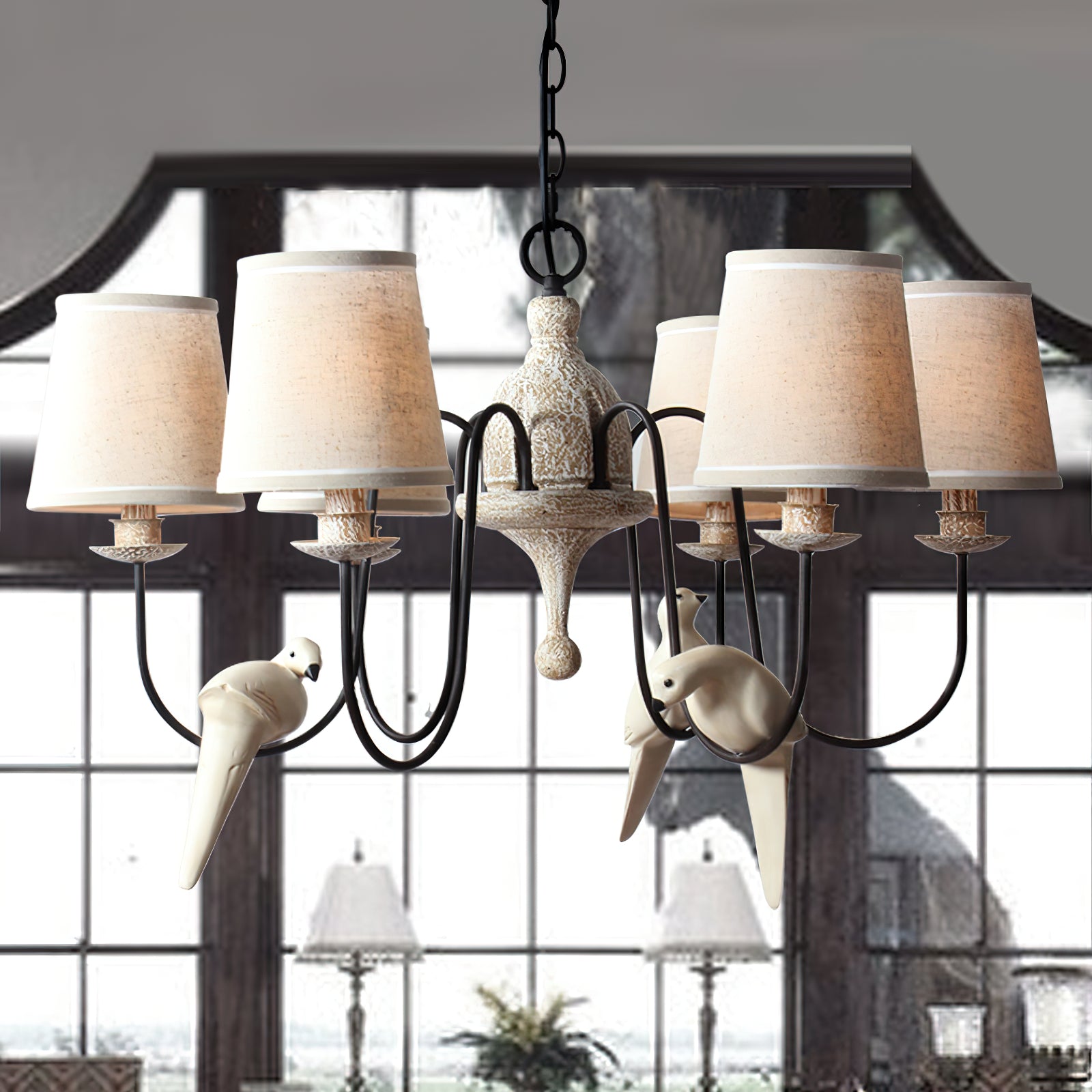 Avcarora Lustre en Tissu et Métal Postmoderne de Luxe - Neutralighting
