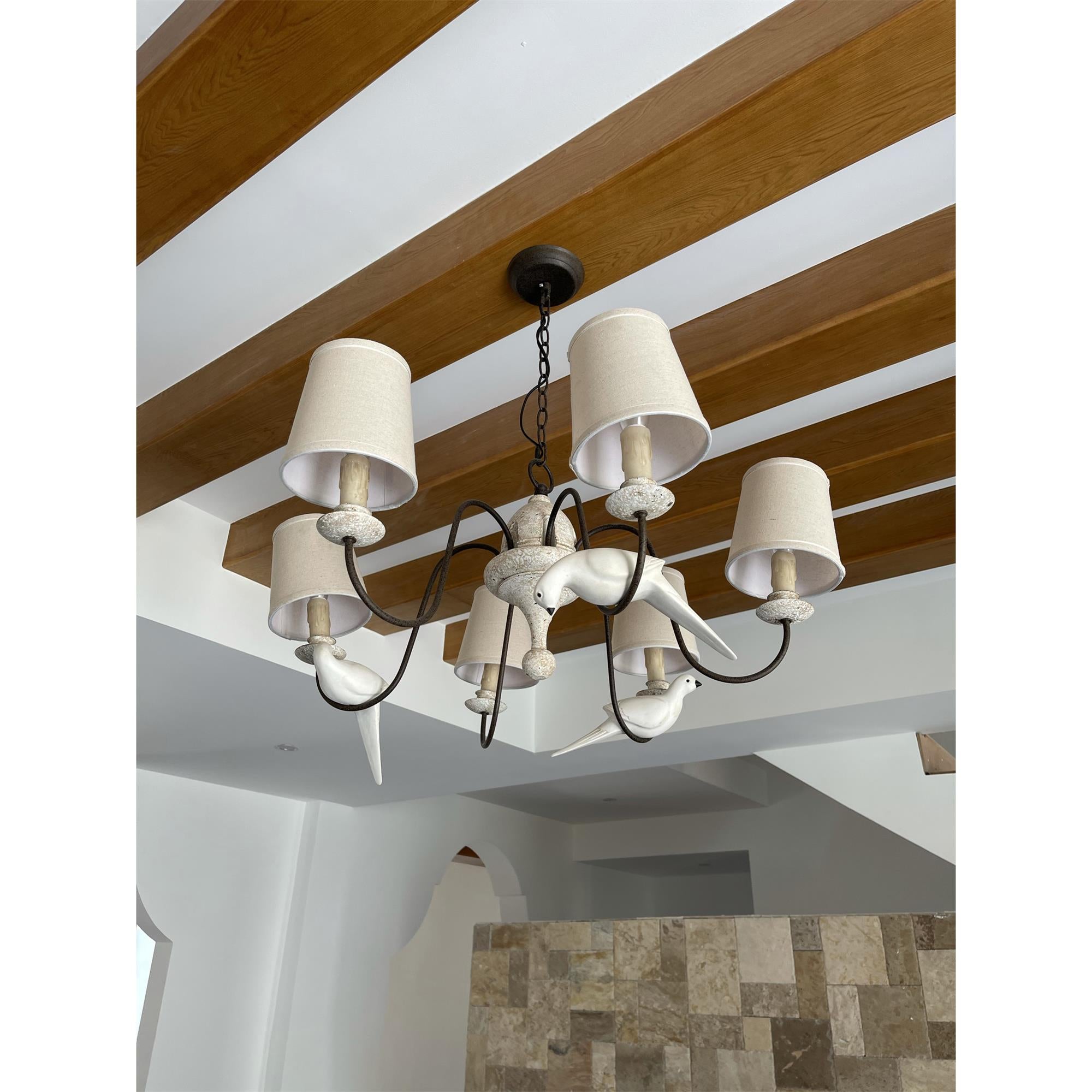 Avcarora Lustre en Tissu et Métal Postmoderne de Luxe - Neutralighting