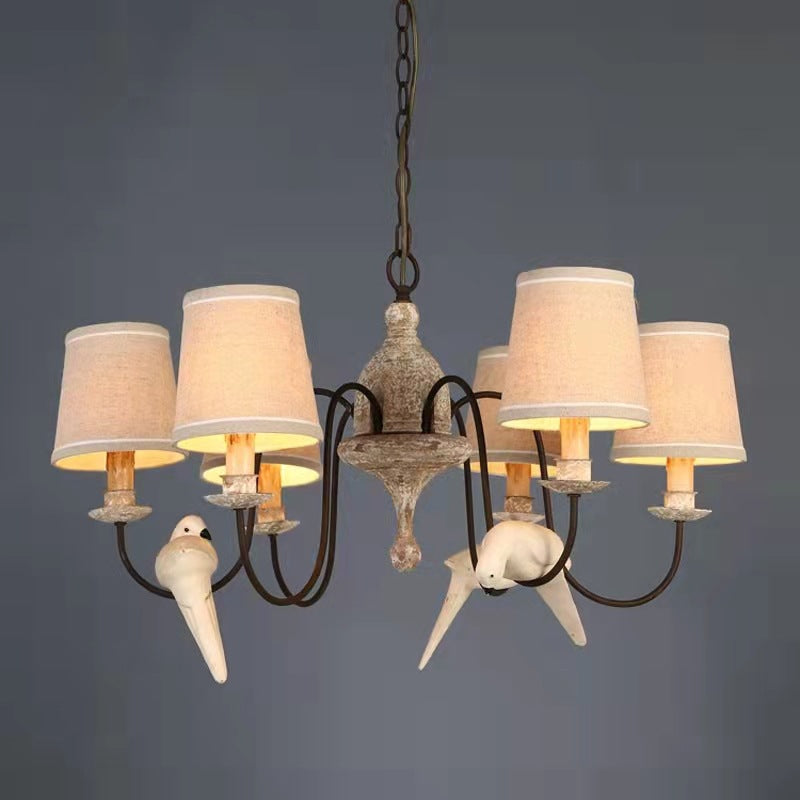 Avcarora Lustre en Tissu et Métal Postmoderne de Luxe - Neutralighting