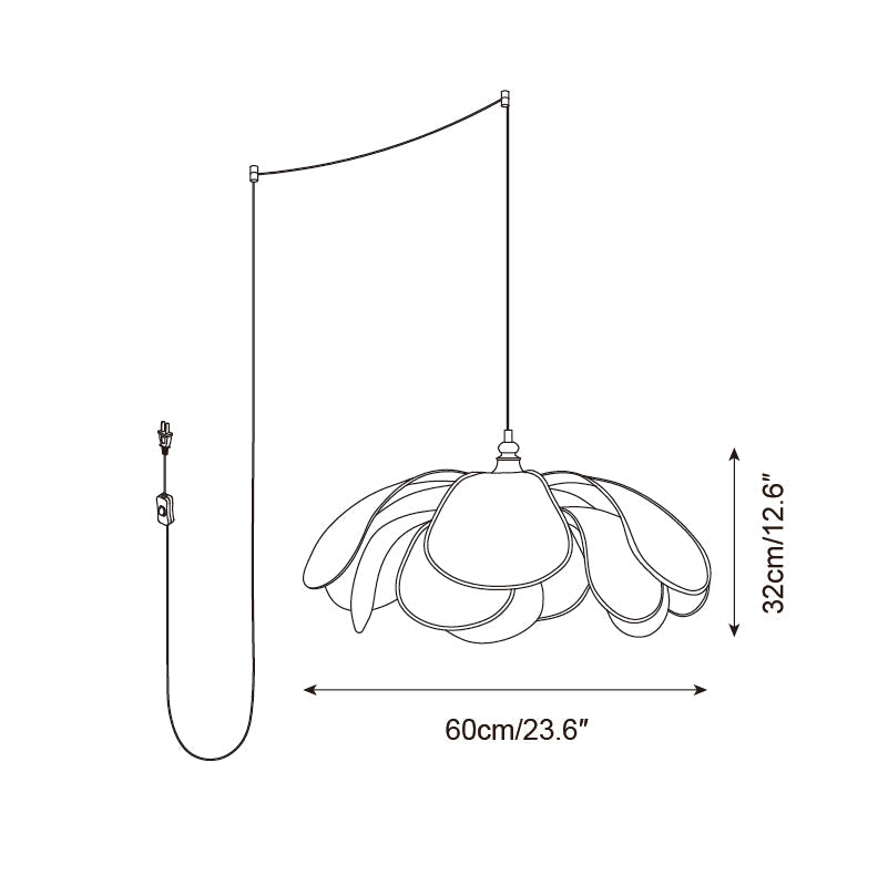 Novelle Plug-In Pendant Lamp - Letslighting