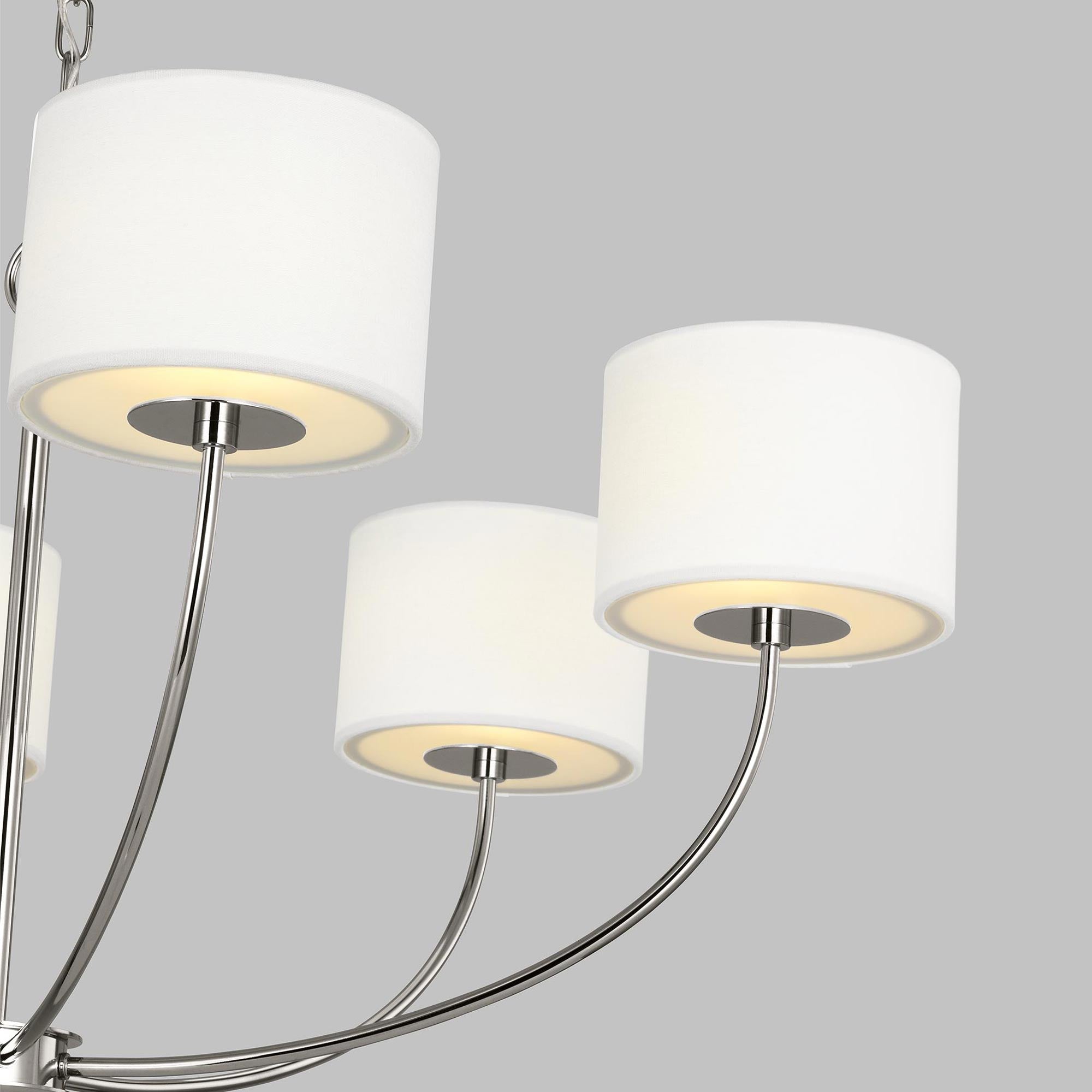 Mycaren Vintage Industrial Brass Fabric Chandelier - Lamp Copper