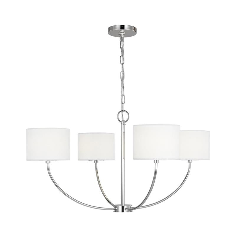 Mycaren Vintage Industrial Brass Fabric Chandelier - Lamp Copper