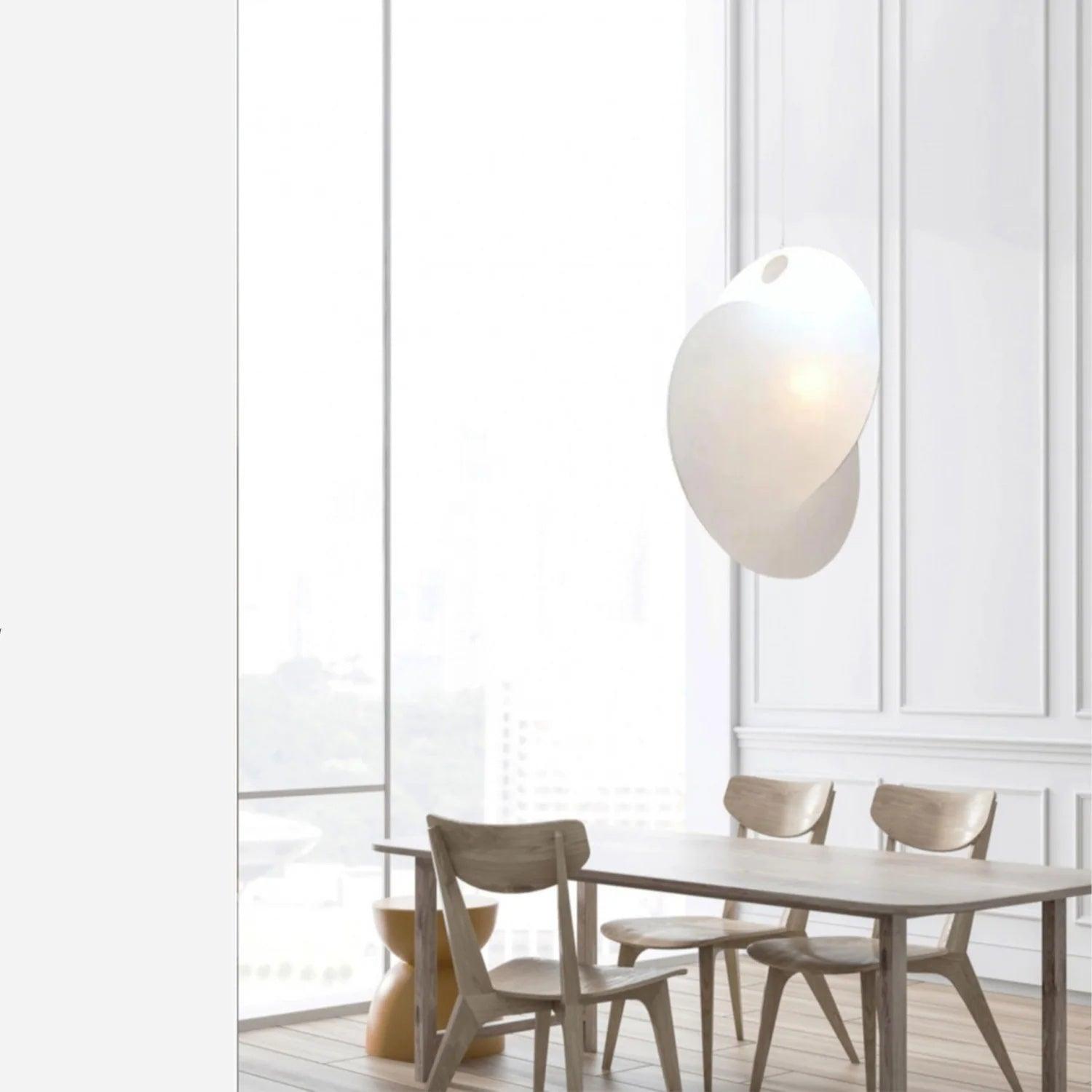 Ballet Lustre Pendentif Blanc Forme Organique - Neutralighting