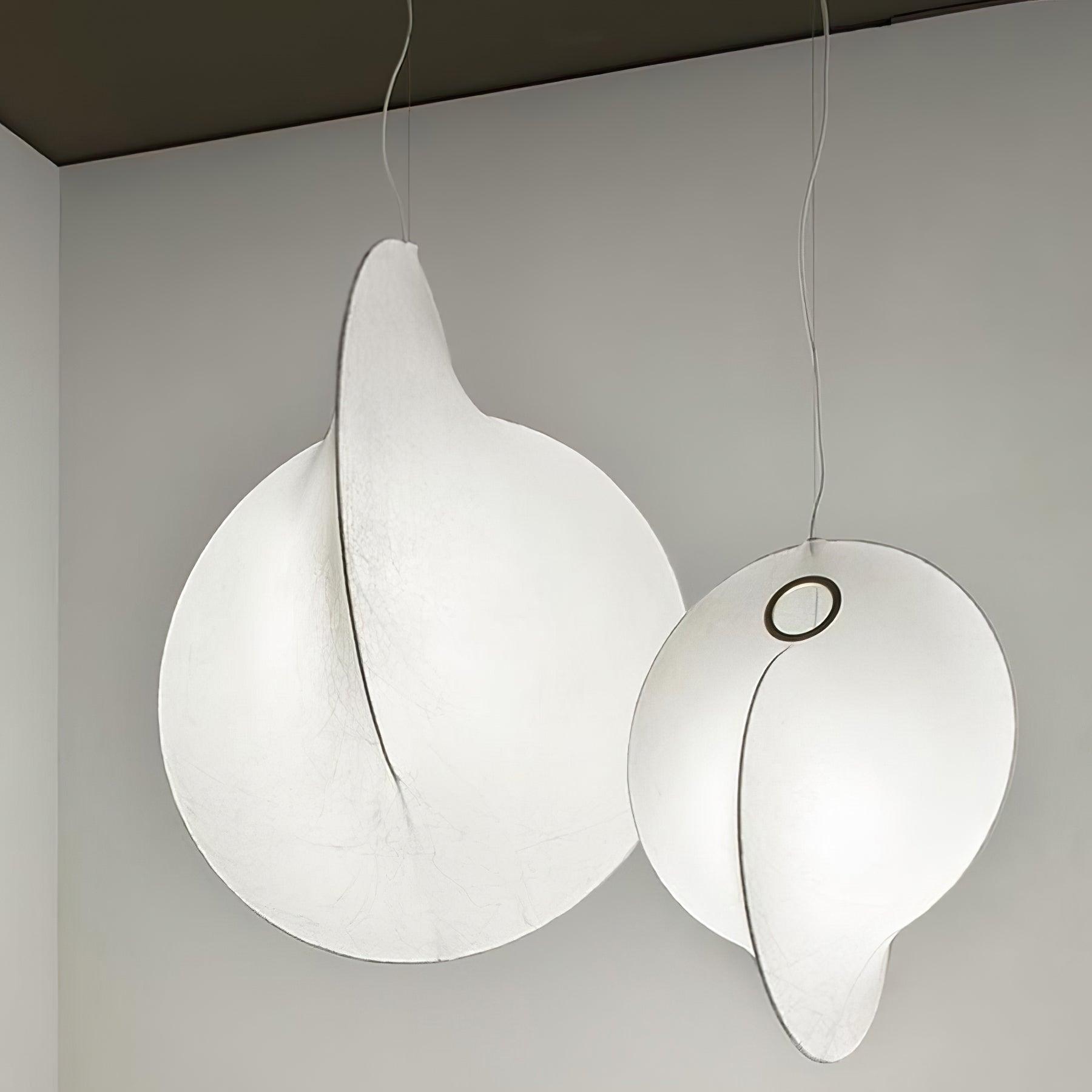 Ballet Lustre Pendentif Blanc Forme Organique - Neutralighting