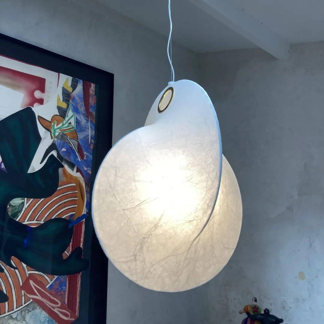 Ballet Lustre Pendentif Blanc Forme Organique - Neutralighting