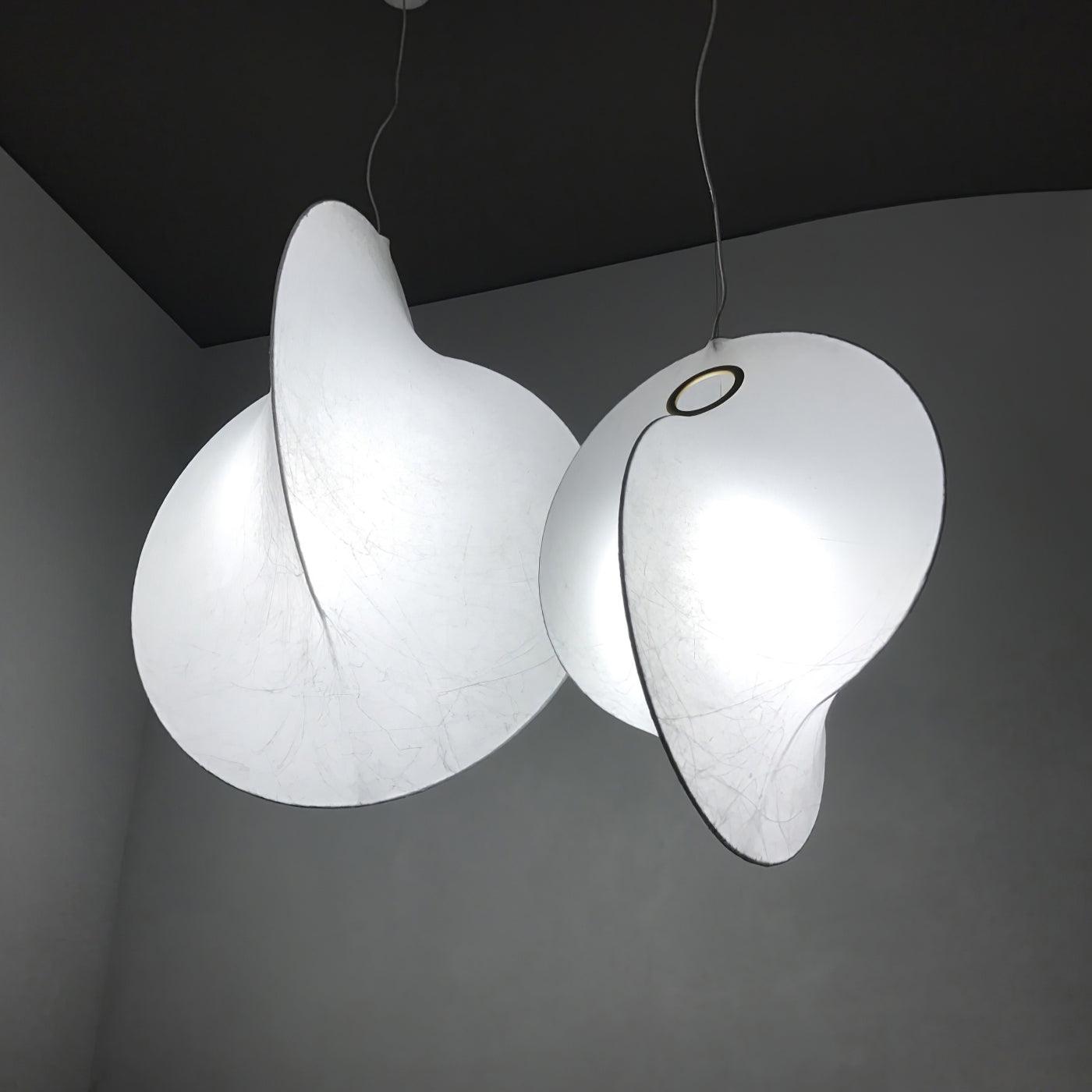 Ballet Lustre Pendentif Blanc Forme Organique - Neutralighting
