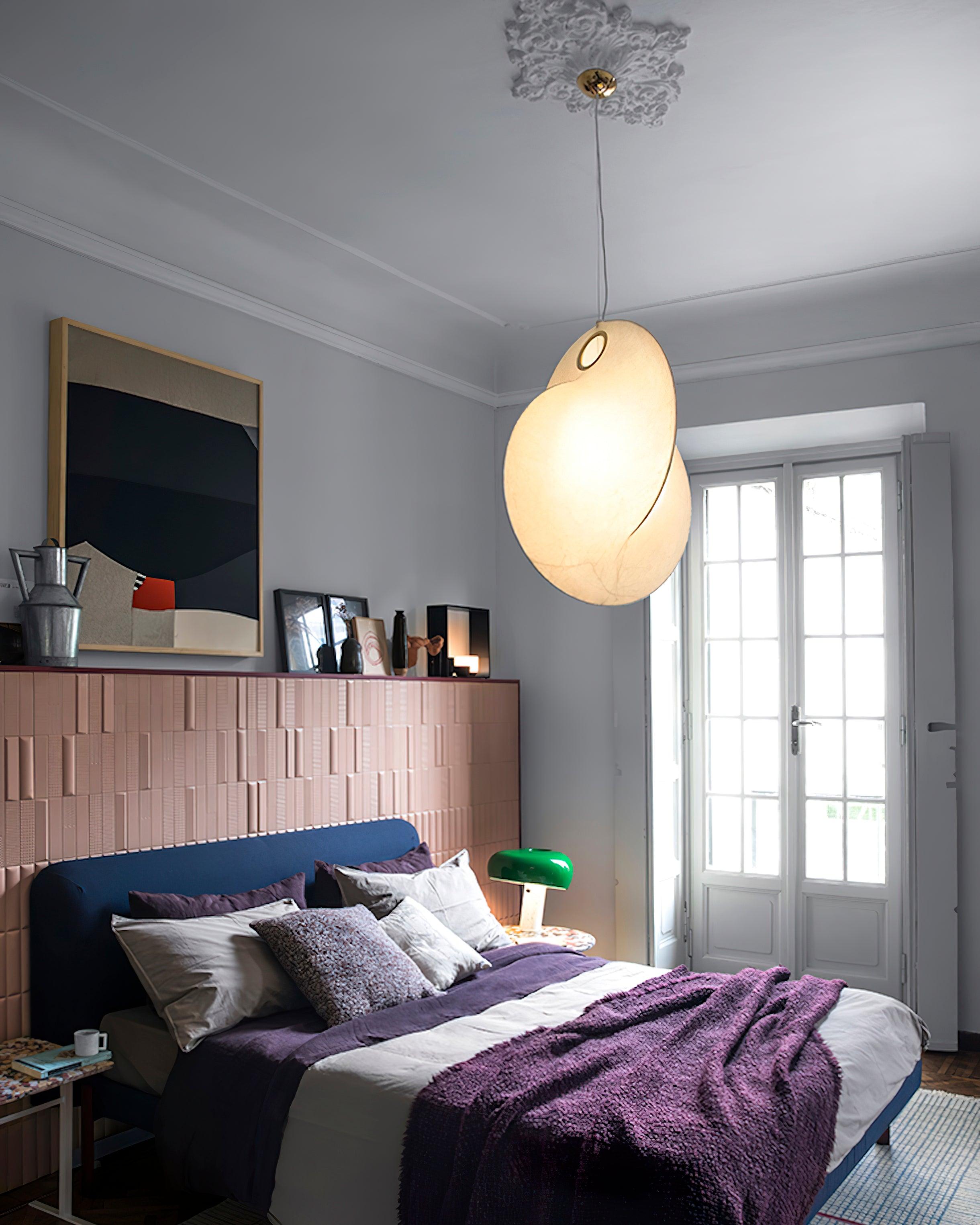 Ballet Lustre Pendentif Blanc Forme Organique - Neutralighting