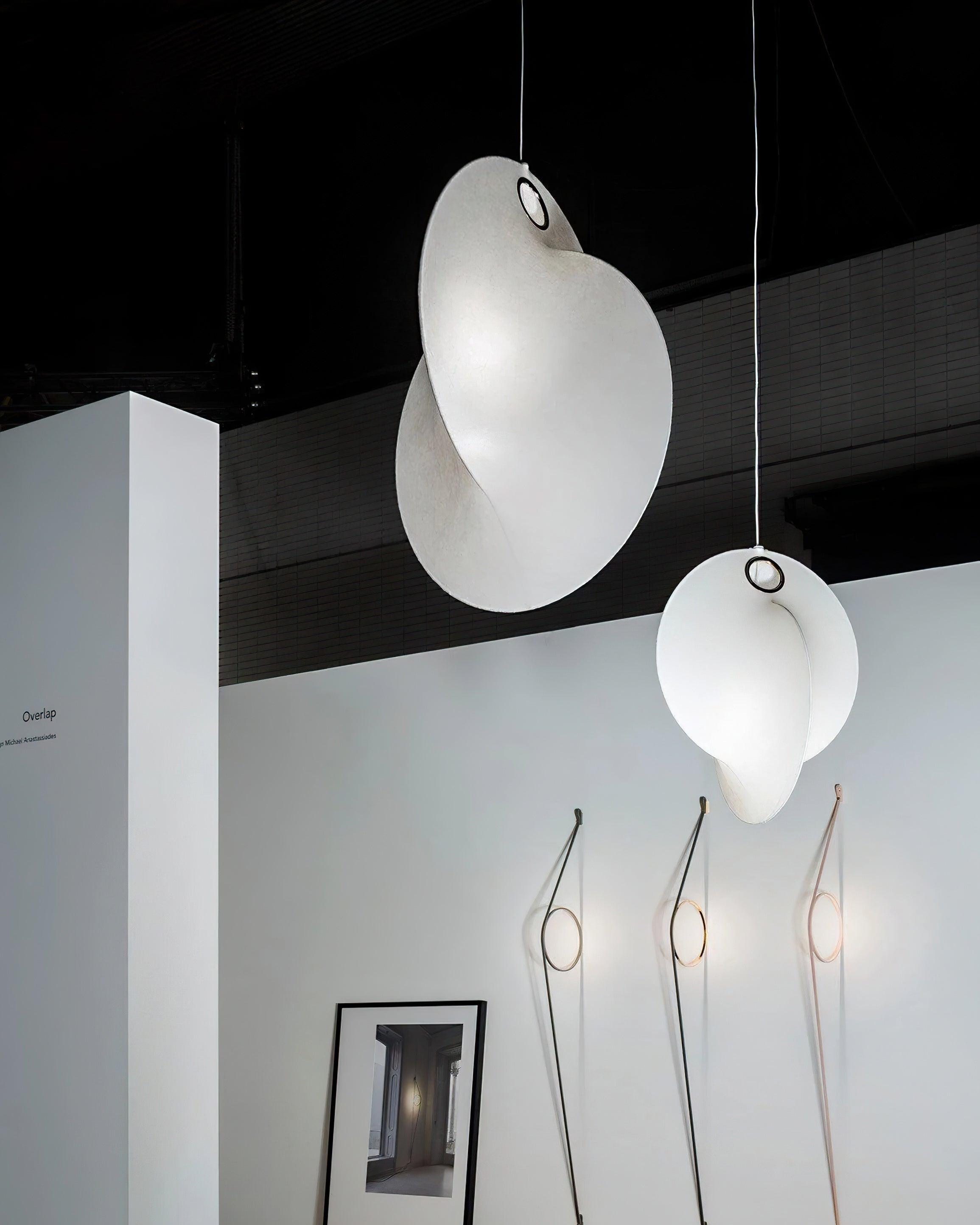 Ballet Lustre Pendentif Blanc Forme Organique - Neutralighting