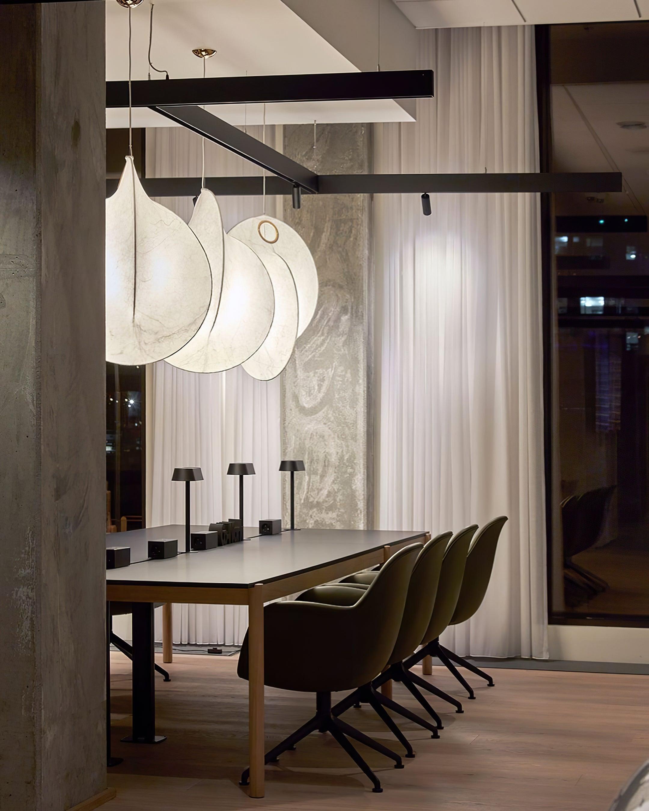 Ballet Lustre Pendentif Blanc Forme Organique - Neutralighting