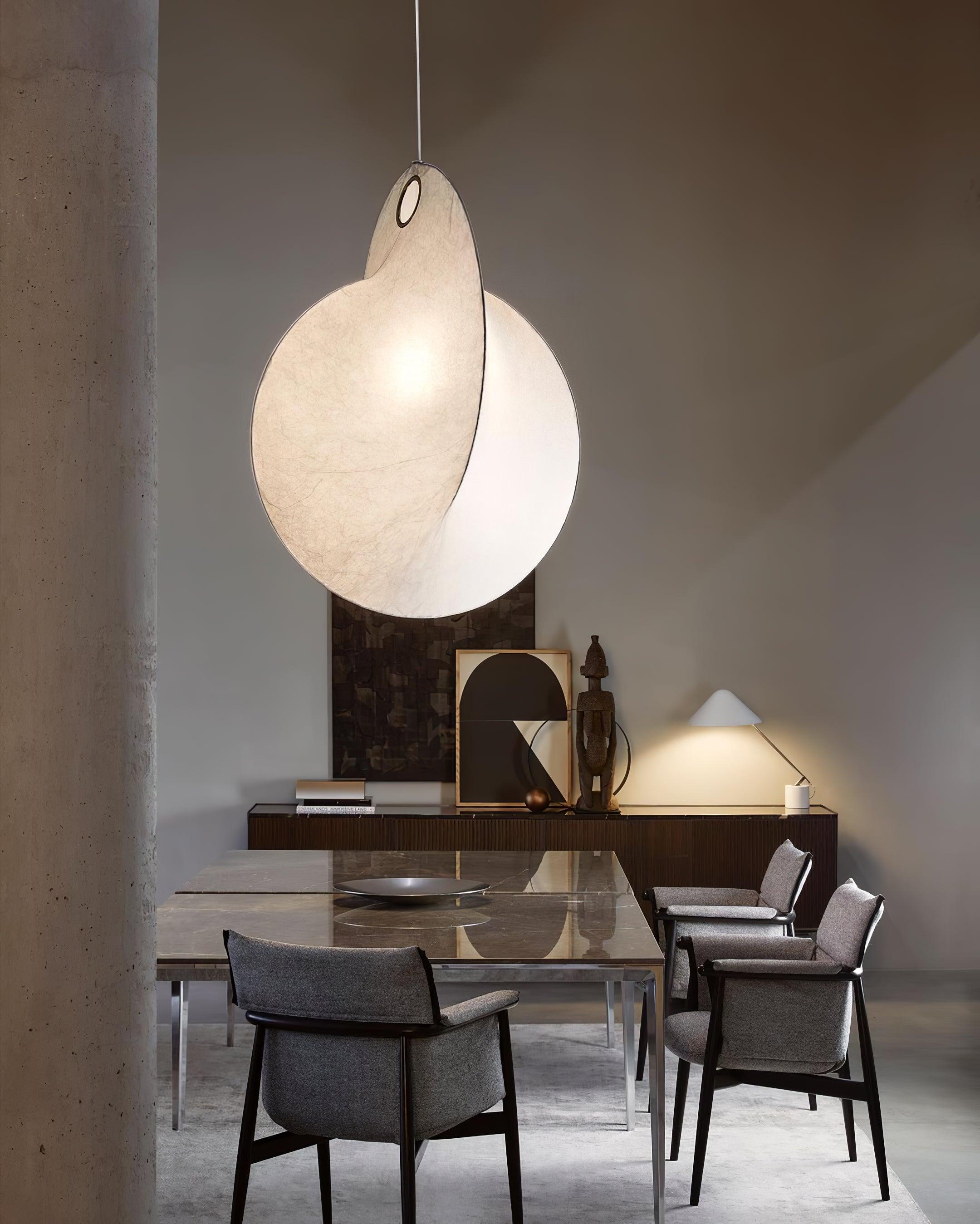 Ballet Lustre Pendentif Blanc Forme Organique - Neutralighting