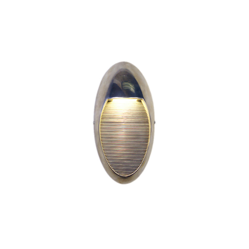 Avrinor Vintage Outdoor Metal Glass Wall Lamp - Lamp Copper