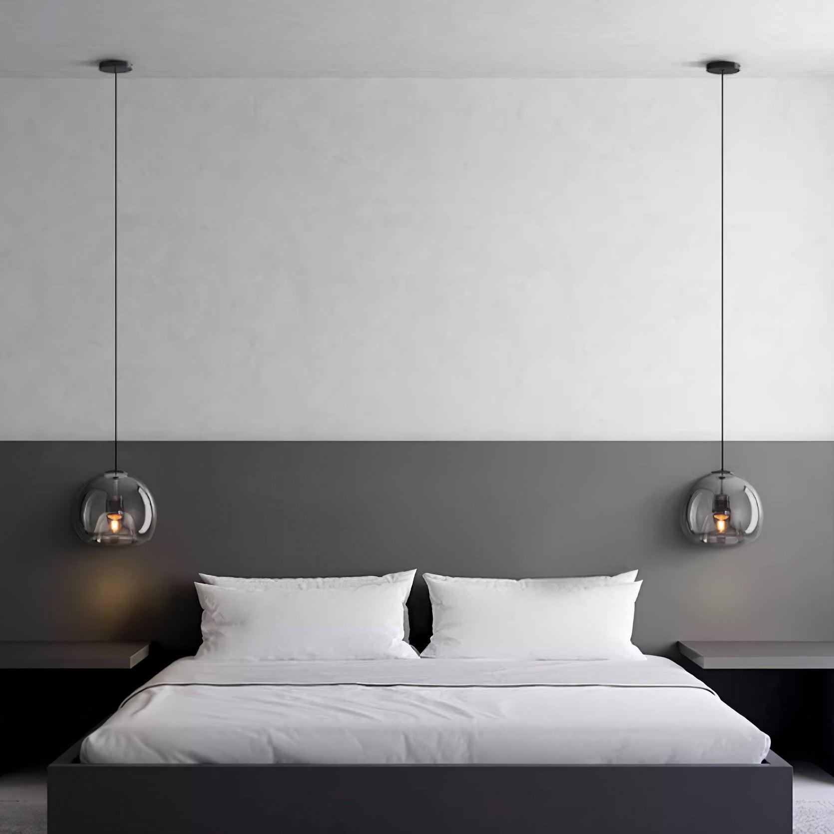 Avola Lampe Pendante Verre Minimaliste - Neutralighting