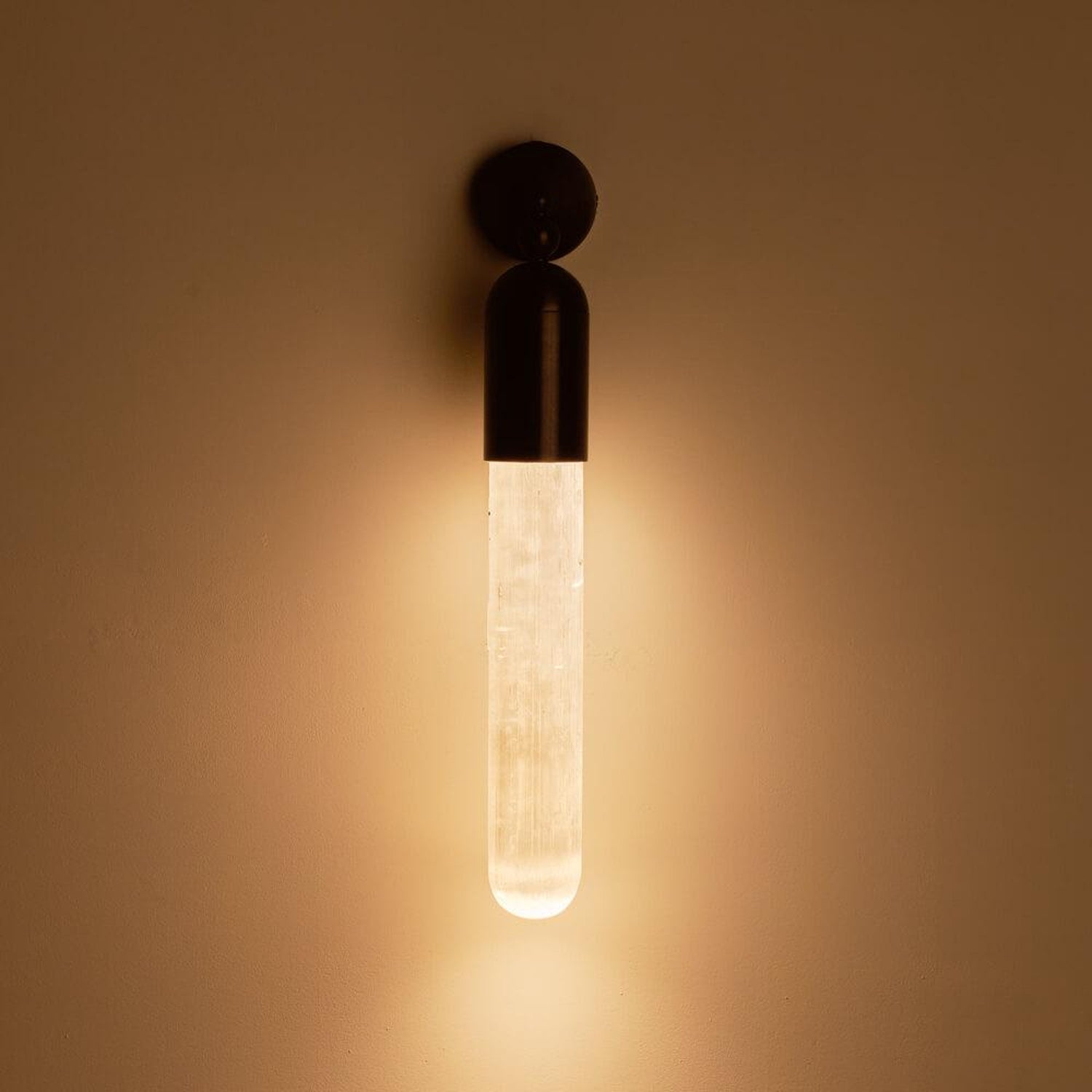 Elcarora Modern Minimalist Alabaster Wall Lamp - Lamp Copper