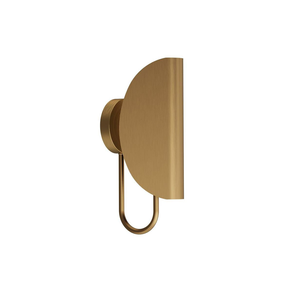 Arsorara Feuille Lampe Murale en Tissu et Laiton Moderne Minimaliste - Neutralighting
