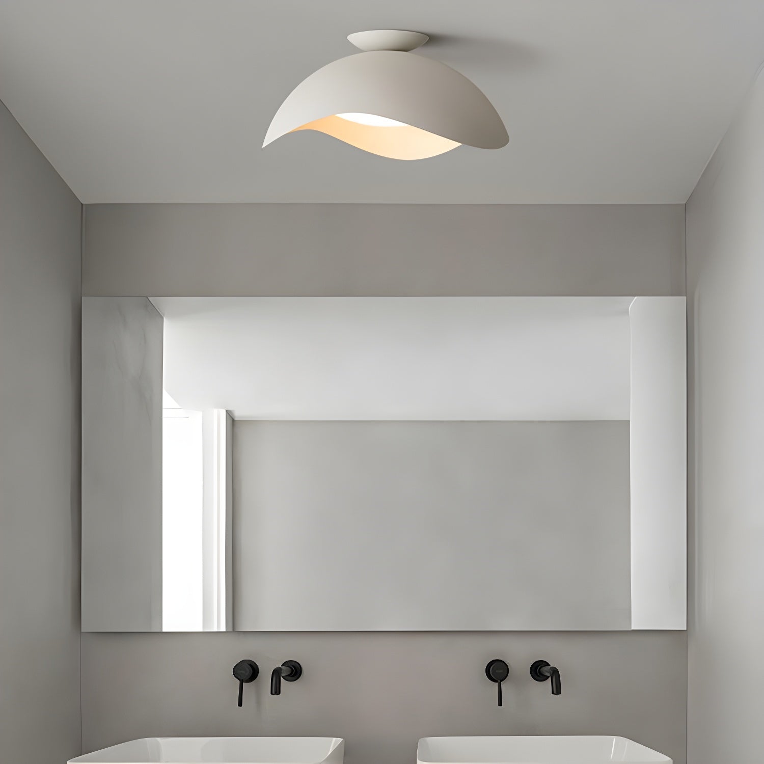 Myox Plafonnier Design Bol Ondulé