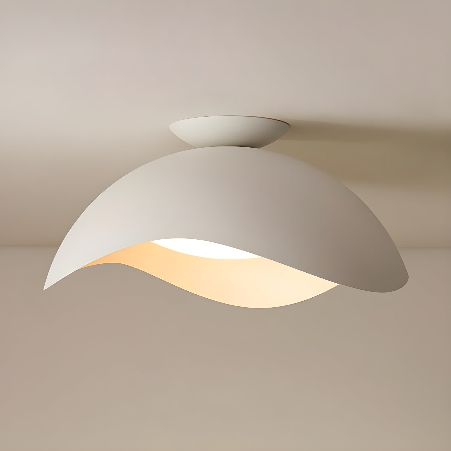 Myox Plafonnier Design Bol Ondulé